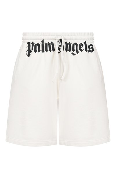 Мужские хлопковые шорты PALM ANGELS, арт. PMCI019S26FLE001