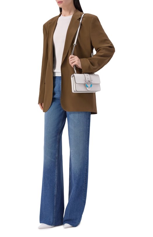 Сумка Love One mini Pinko 106271/A0F1 Серый  106271/A0F1 Фото 3