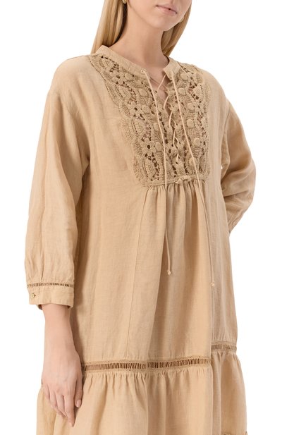 Льняное платье 120% LINO, арт. 32ALIW4PIH/0000115, фото 5