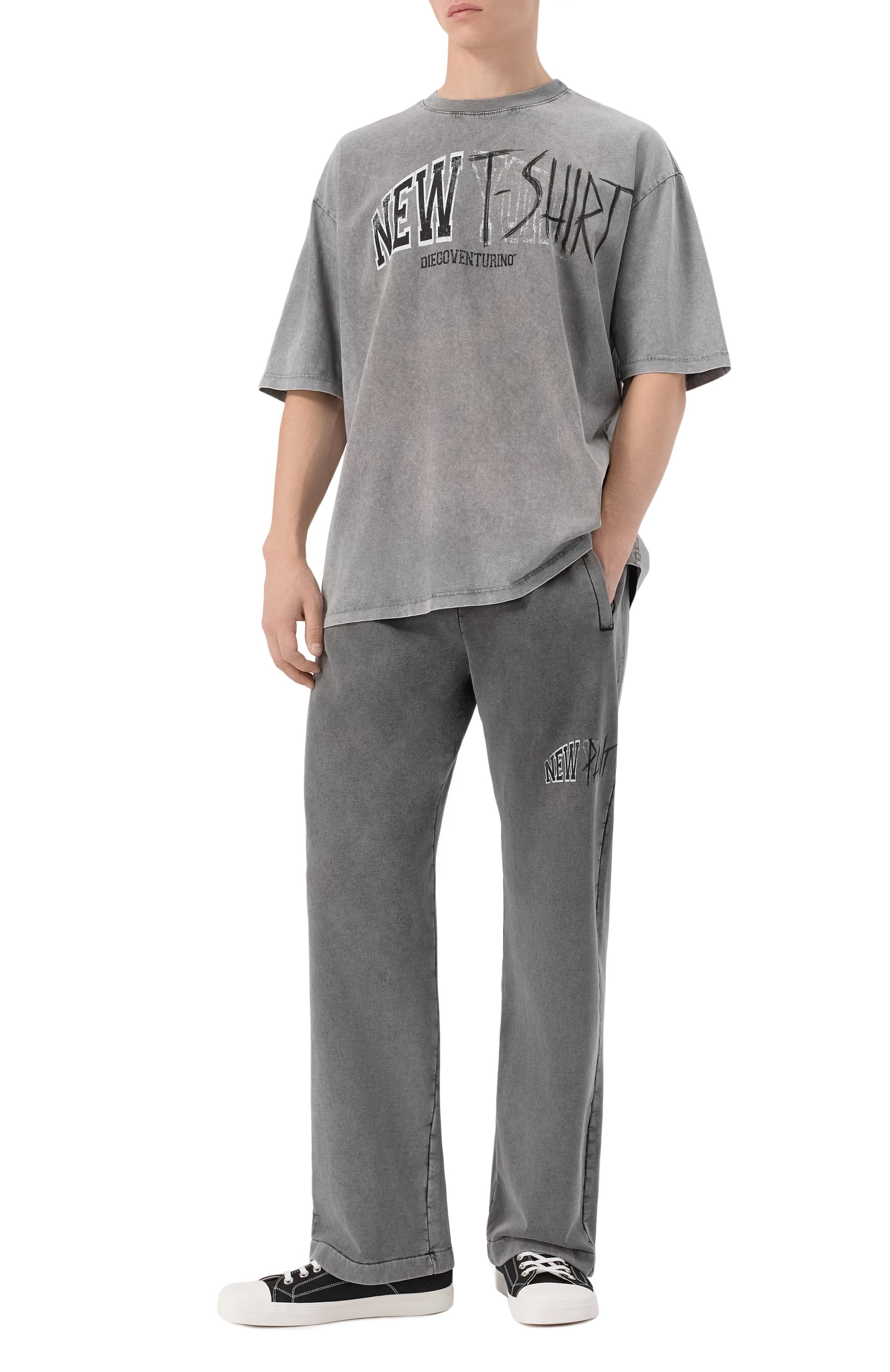 Хлопковая футболка DIEGO VENTURINO, арт. DVTS0NEW-T, фото 2