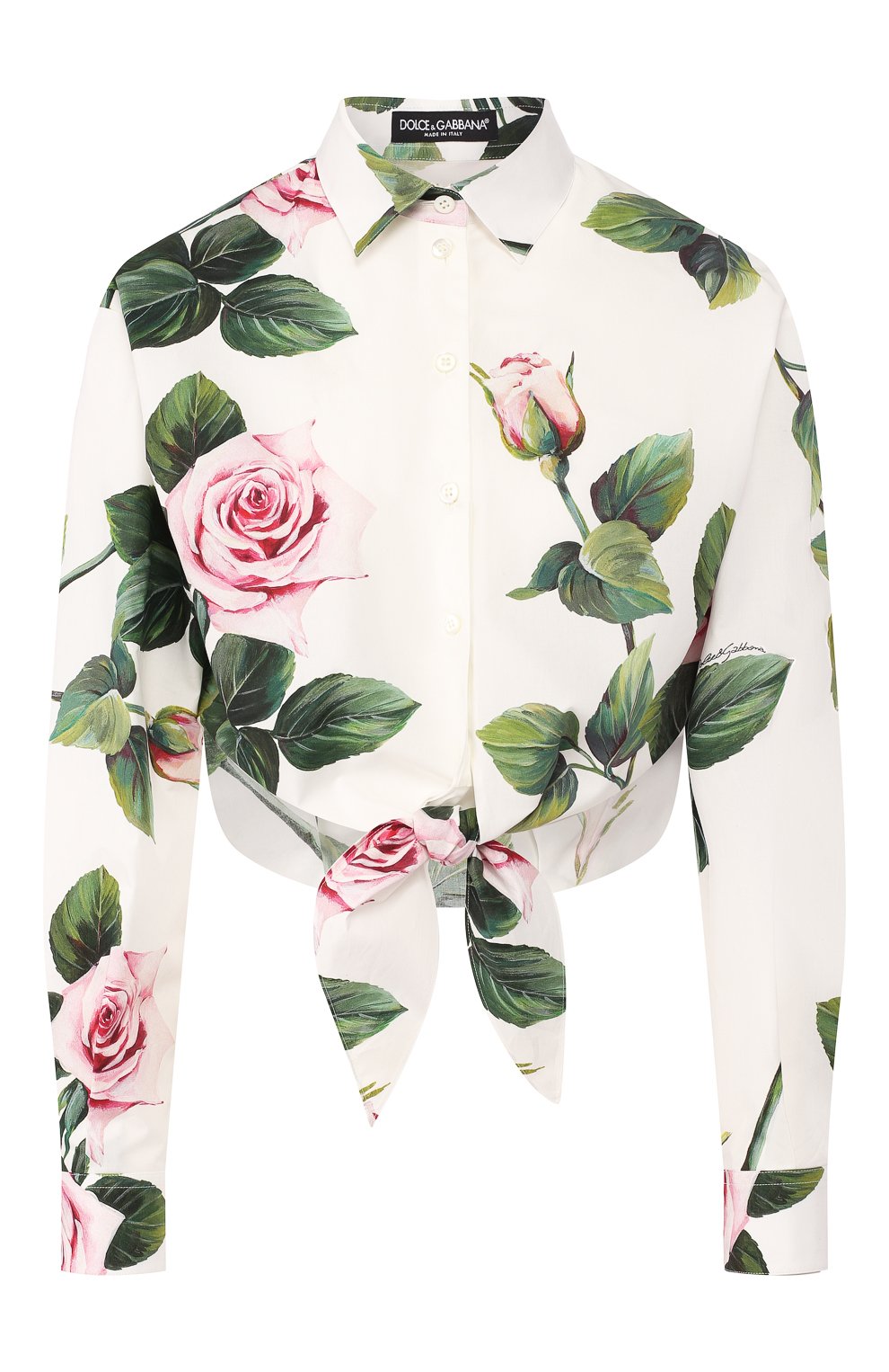 Хлопковая блузка DOLCE & GABBANA, арт. F5K68T/HS5FZ, фото 1