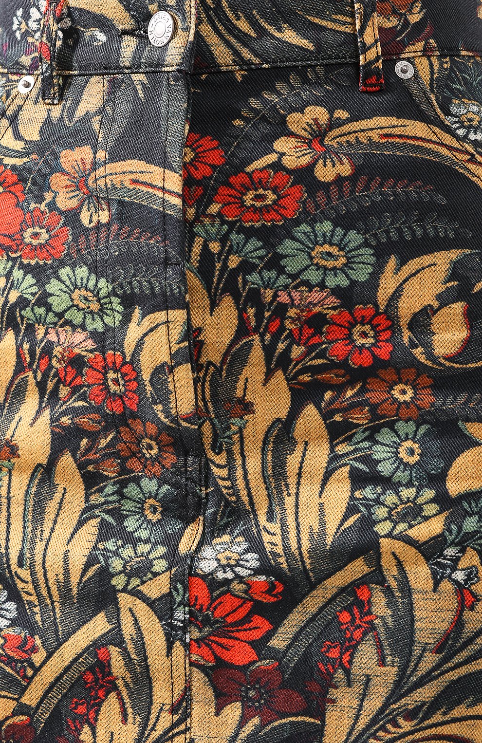 Хлопковая юбка DRIES VAN NOTEN, арт. 201-10882-9426, фото 5