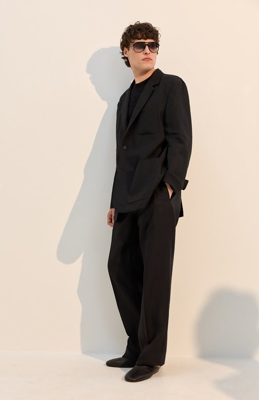 Льняной пиджак MVST M26.2PM.J036/F157 Чёрный  M26.2PM.J036/F157 Фото 6