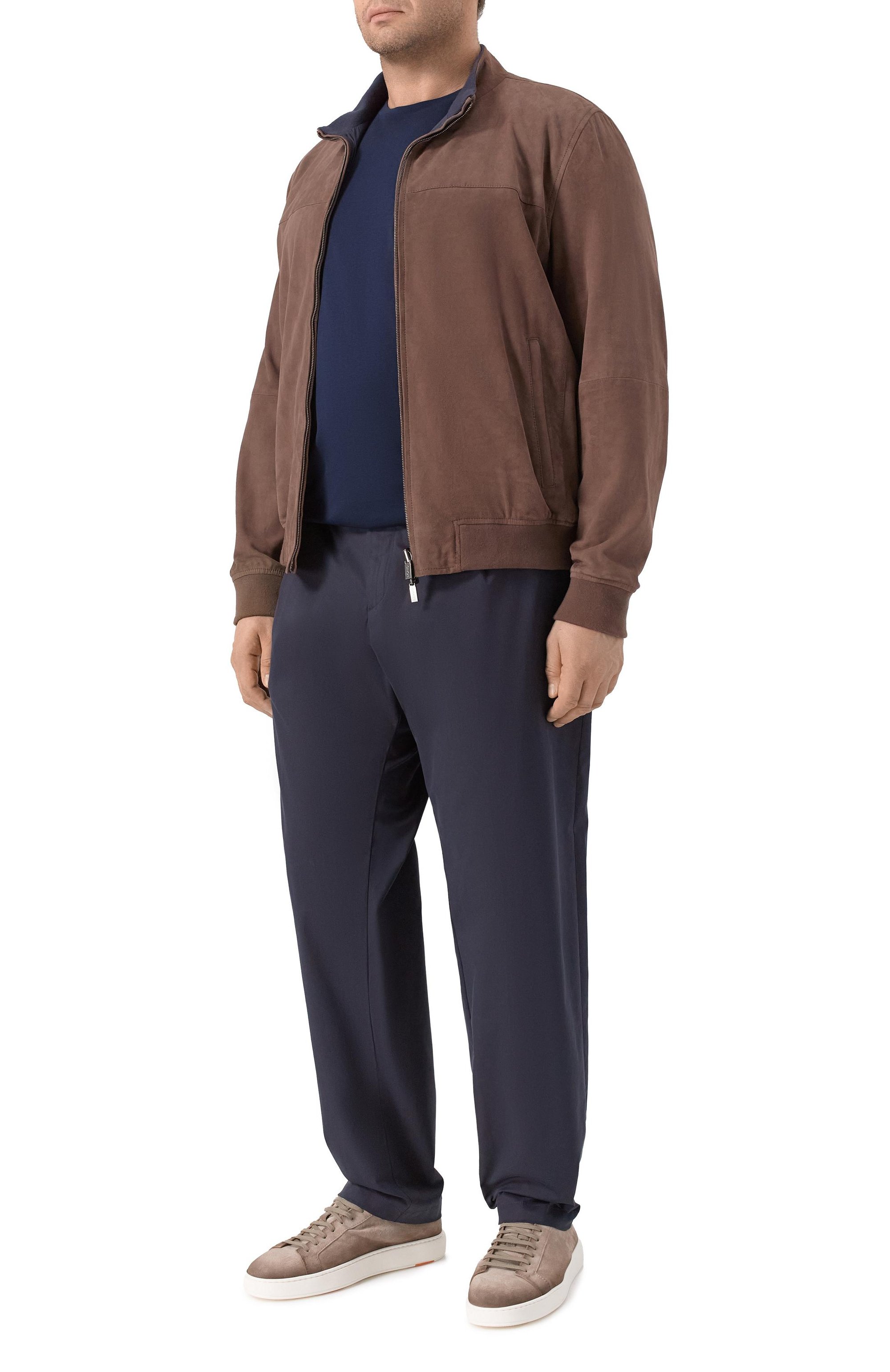 Брюки из лиоцелла и хлопка PAUL&SHARK, арт. 26414017, фото 2