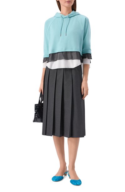 Комбинированное худи UNDERCOVER, арт. UP1F1809, фото 2