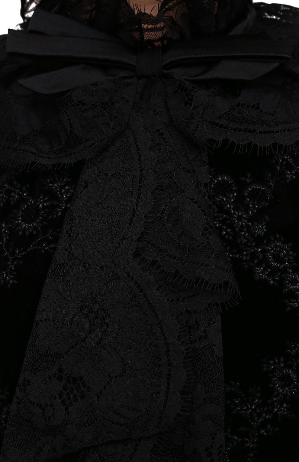 Хлопковое платье SAINT LAURENT, арт. 664012/Y615W, фото 5