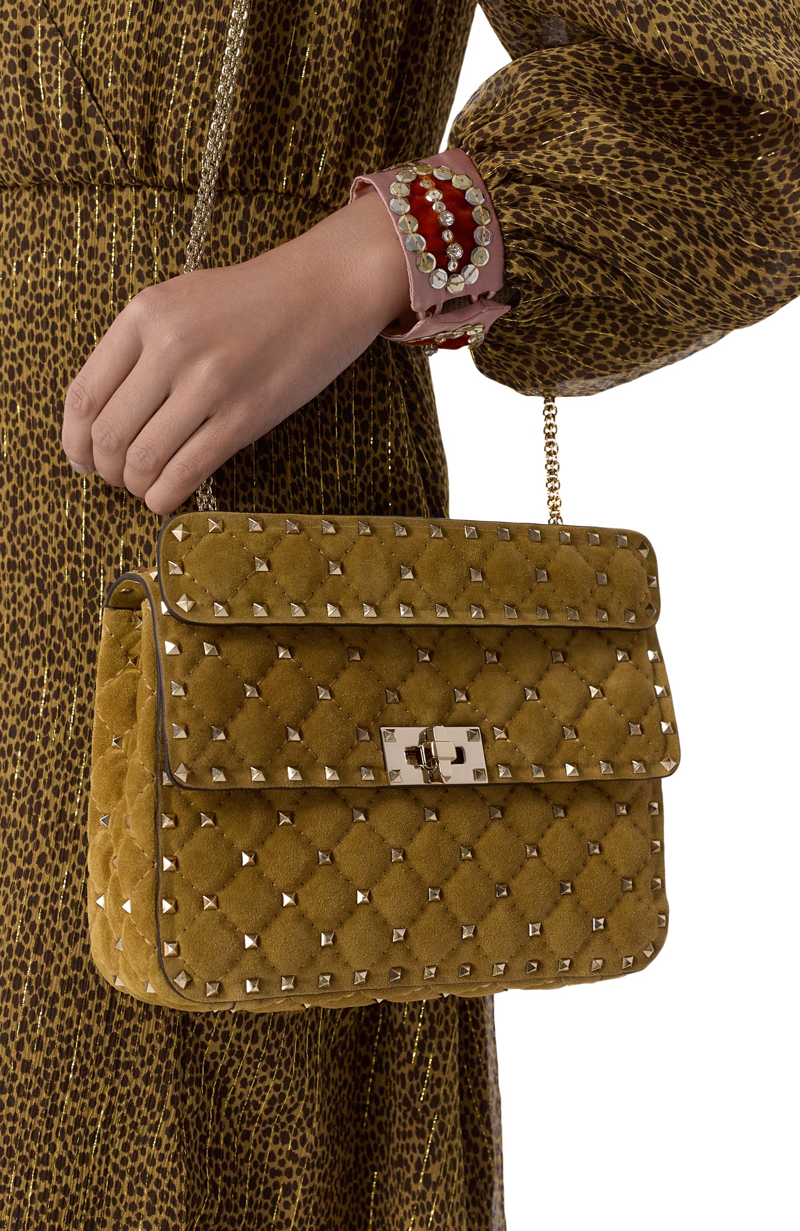 Сумка rockstud spike medium VALENTINO, арт. 9W2B0122/KQQ, фото 2