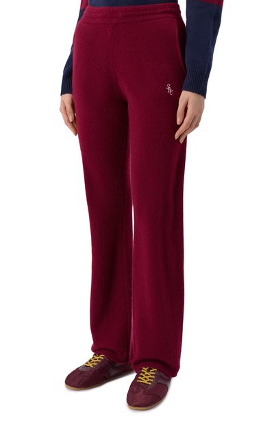 Брюки из кашемира и шерсти SPORTY AND RICH, арт. PA02762302RE10, фото 3