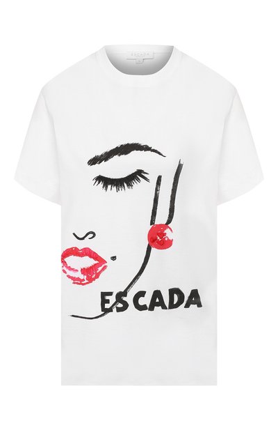 Хлопковая футболка ESCADA SPORT, арт. 5029955, фото 1