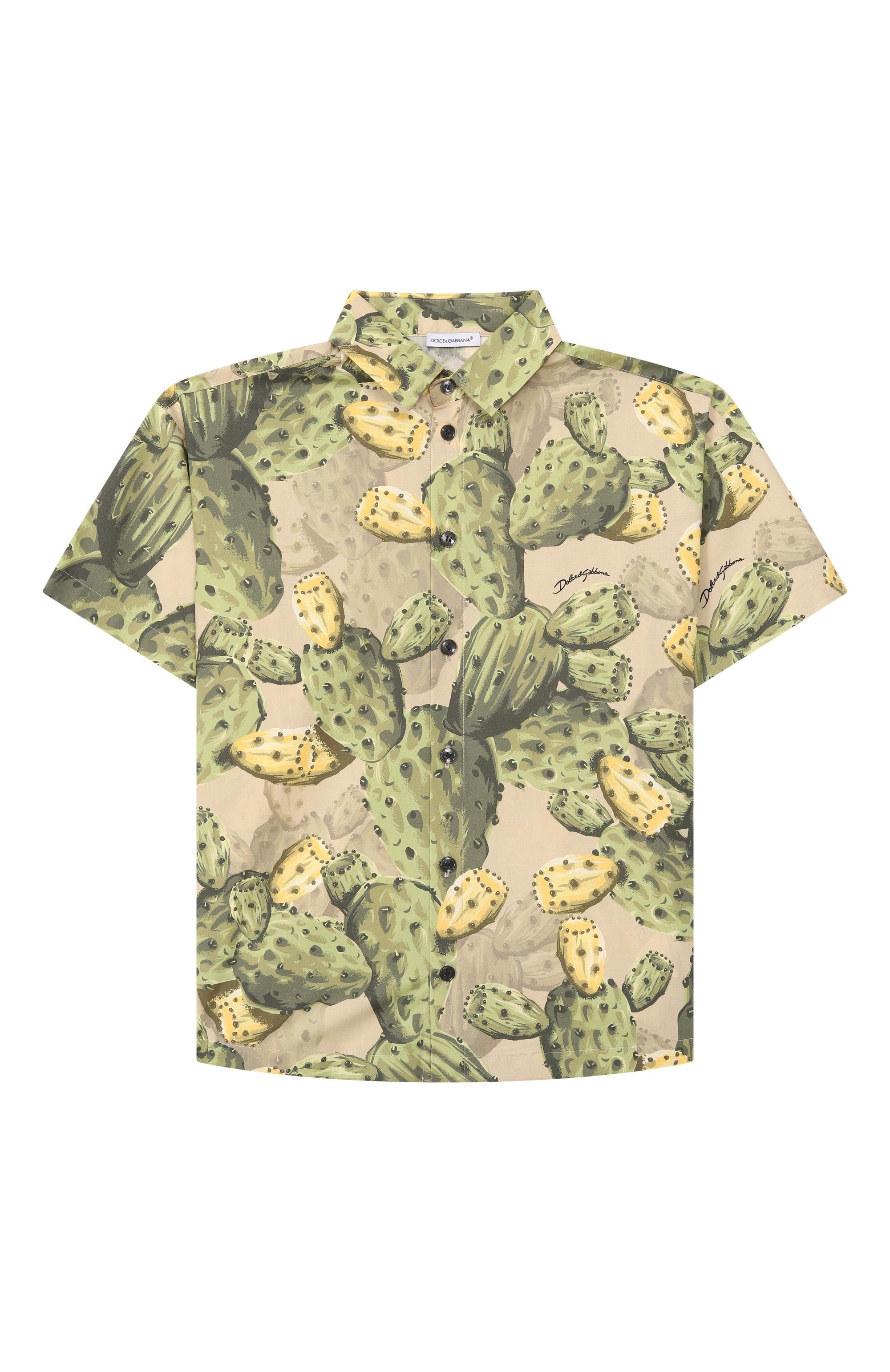 Хлопковая рубашка DOLCE & GABBANA, арт. L44S72/HS5UD, фото 1