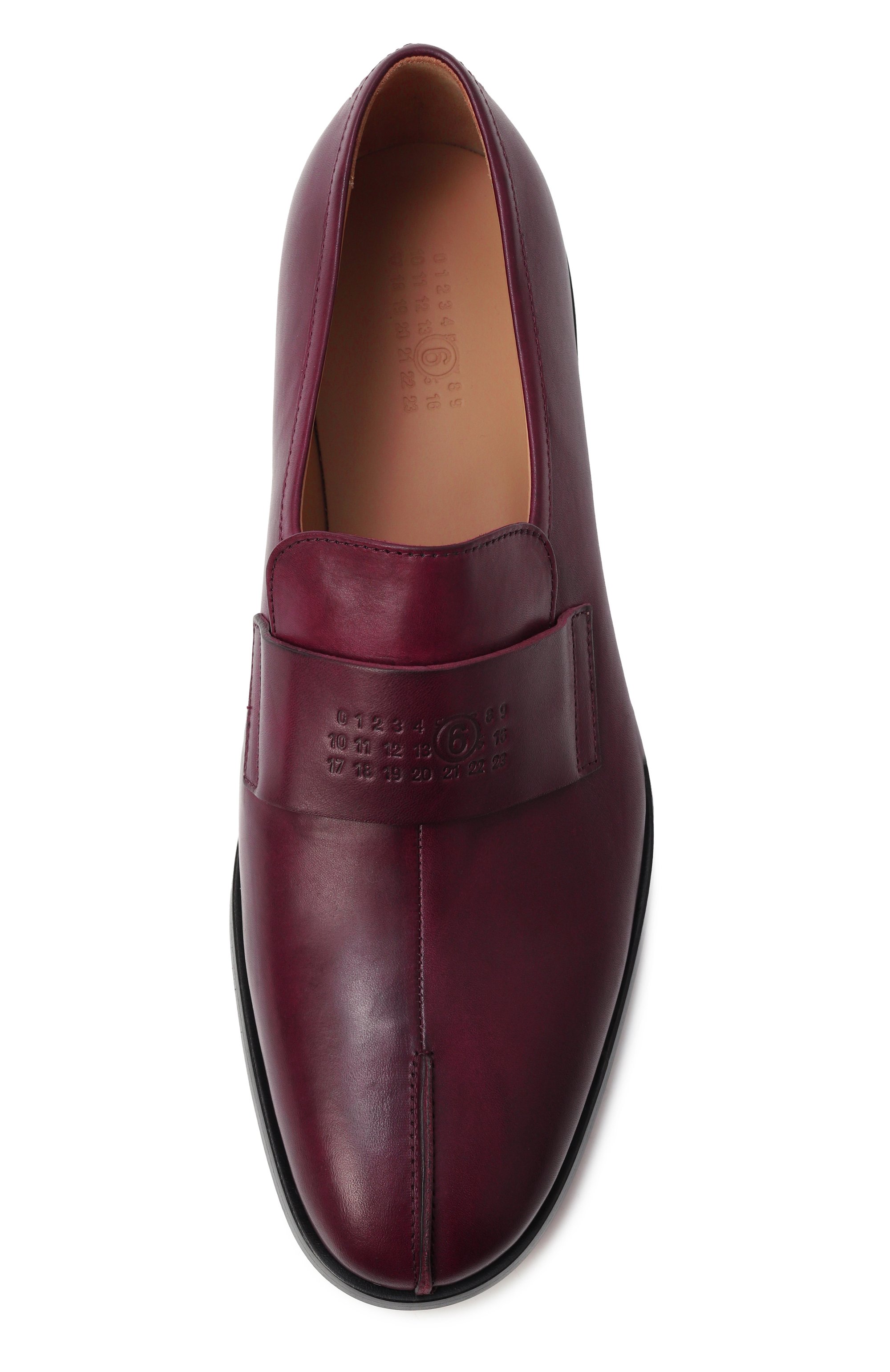 Кожаные лоферы MM6, арт. SH1WR0003/P5000, фото 6