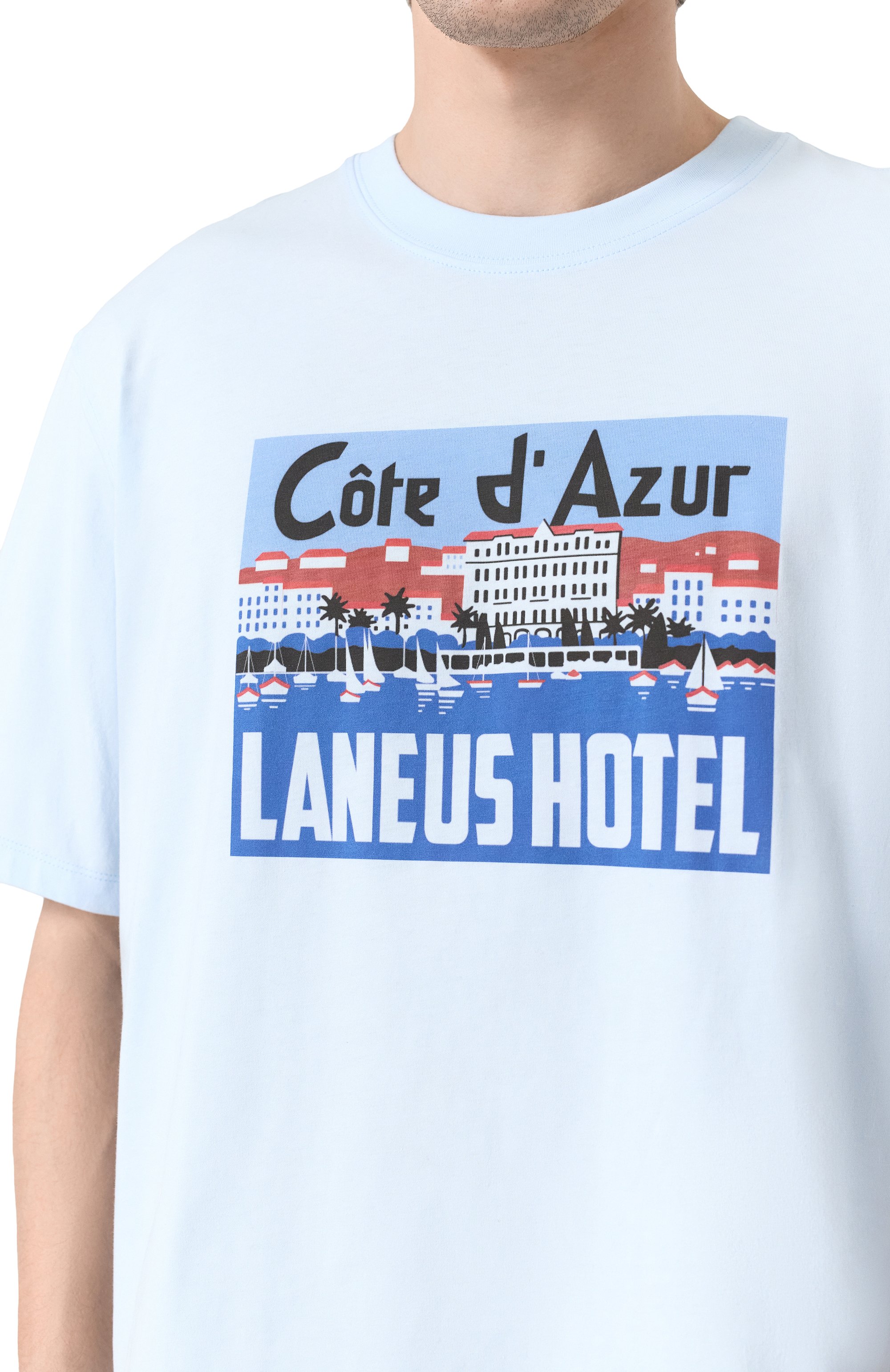 Хлопковая футболка LANEUS, арт. S5LAUATH100, фото 5