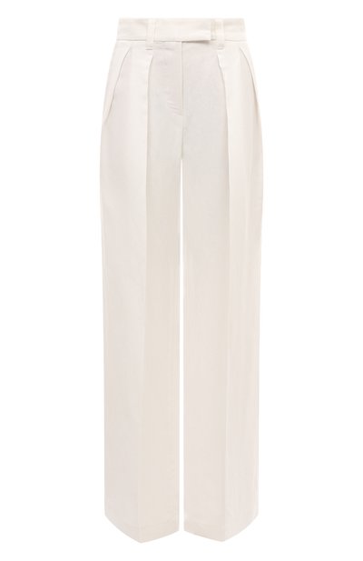 Женские брюки из вискозы и льна BRUNELLO CUCINELLI, арт. MH126P8512