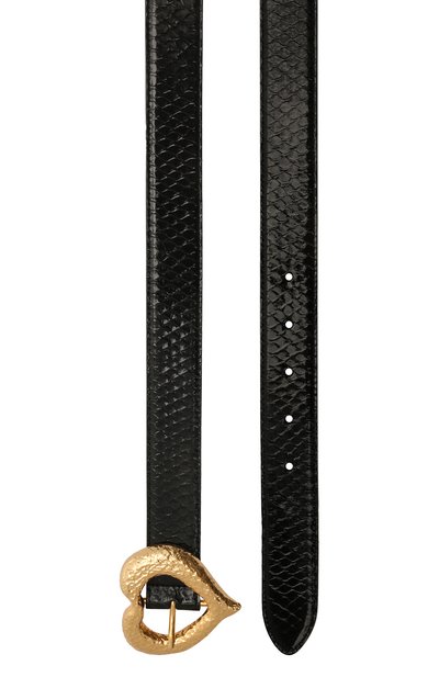 Ремень из кожи питона SAINT LAURENT, арт. 650322/EML0J/PBIV, фото 3