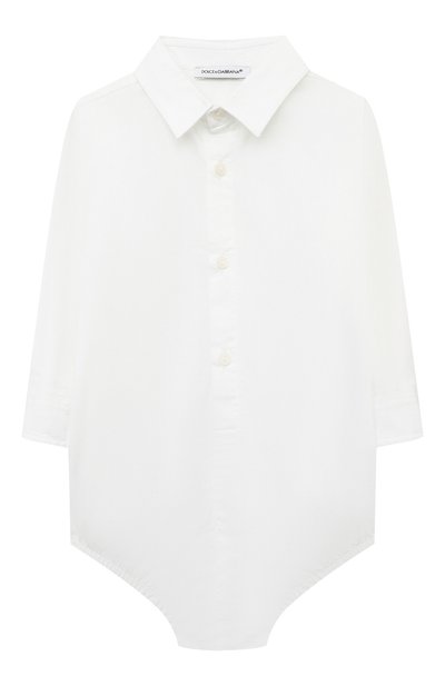 Хлопковое боди DOLCE & GABBANA, арт. L11064/FUEAJ, фото 1