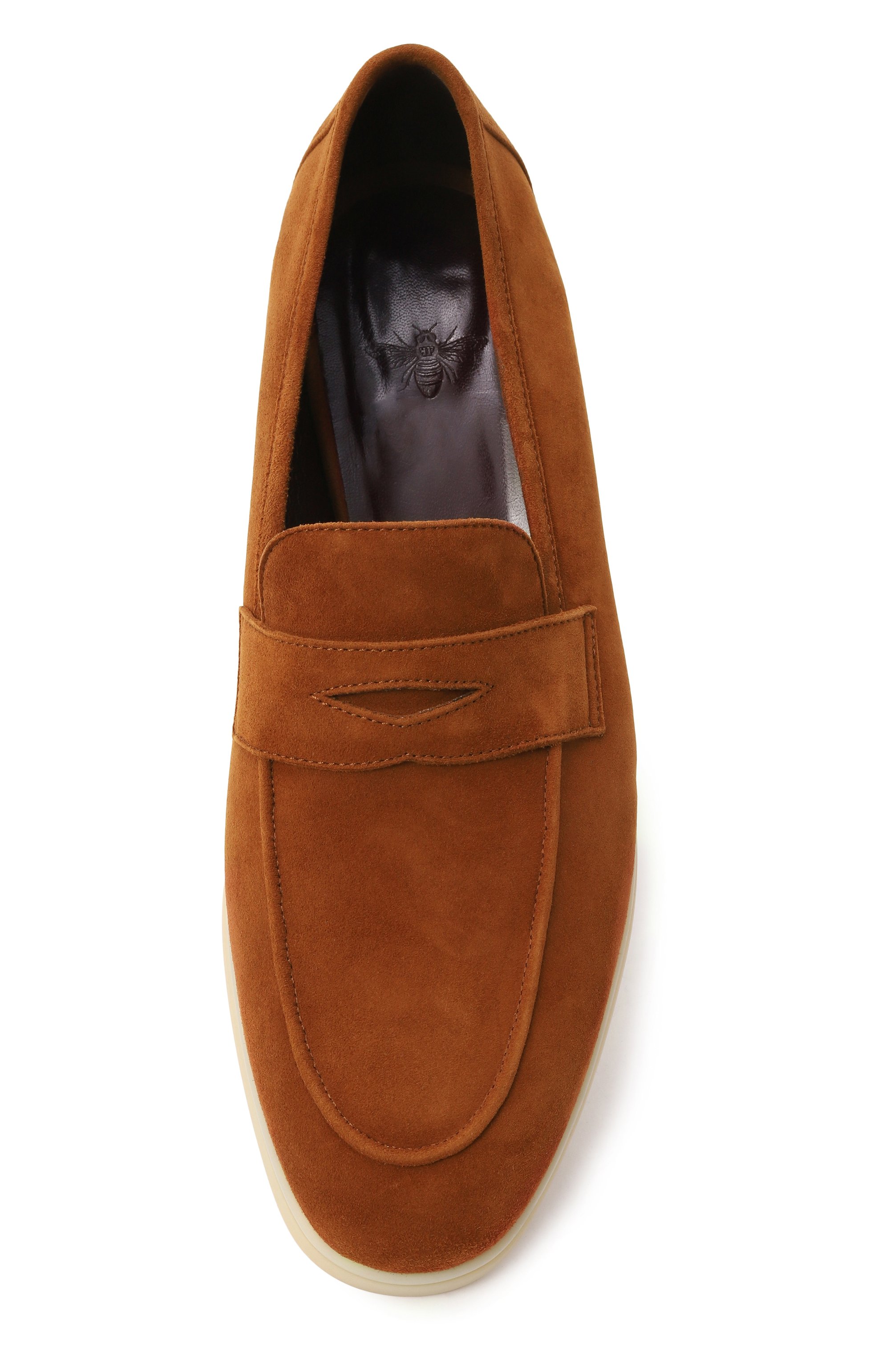 Замшевые пенни-лоферы BOUGEOTTE, арт. LGS-SUCSVK-LBR, фото 6