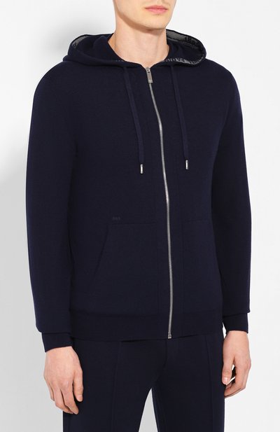 Толстовка из смеси кашемира и шелка BERLUTI, арт. R16KSL32-002, фото 3