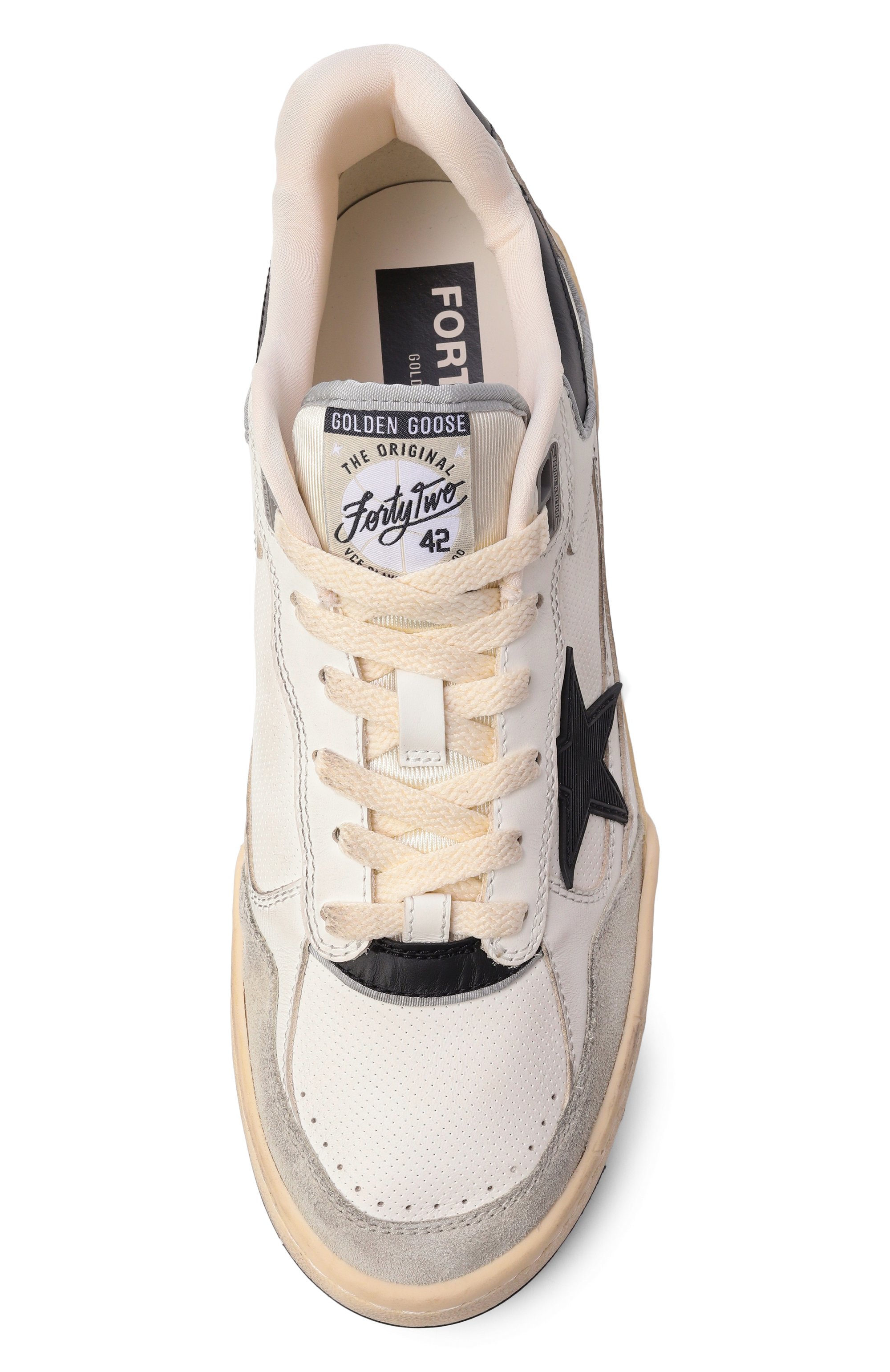 Комбинированные кеды forty2 GOLDEN GOOSE DELUXE BRAND, арт. GMF00630.F005745, фото 6