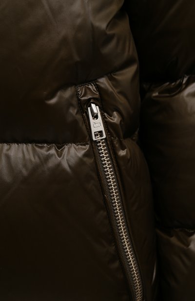 Пуховик WOOLRICH темно-зеленого цвета по цене 117500 руб., арт. CFWW0U0584FR/UT1702, фото 5 Пуховик WOOLRICH, арт. CFWW0U0584FR/UT1702, фото 5