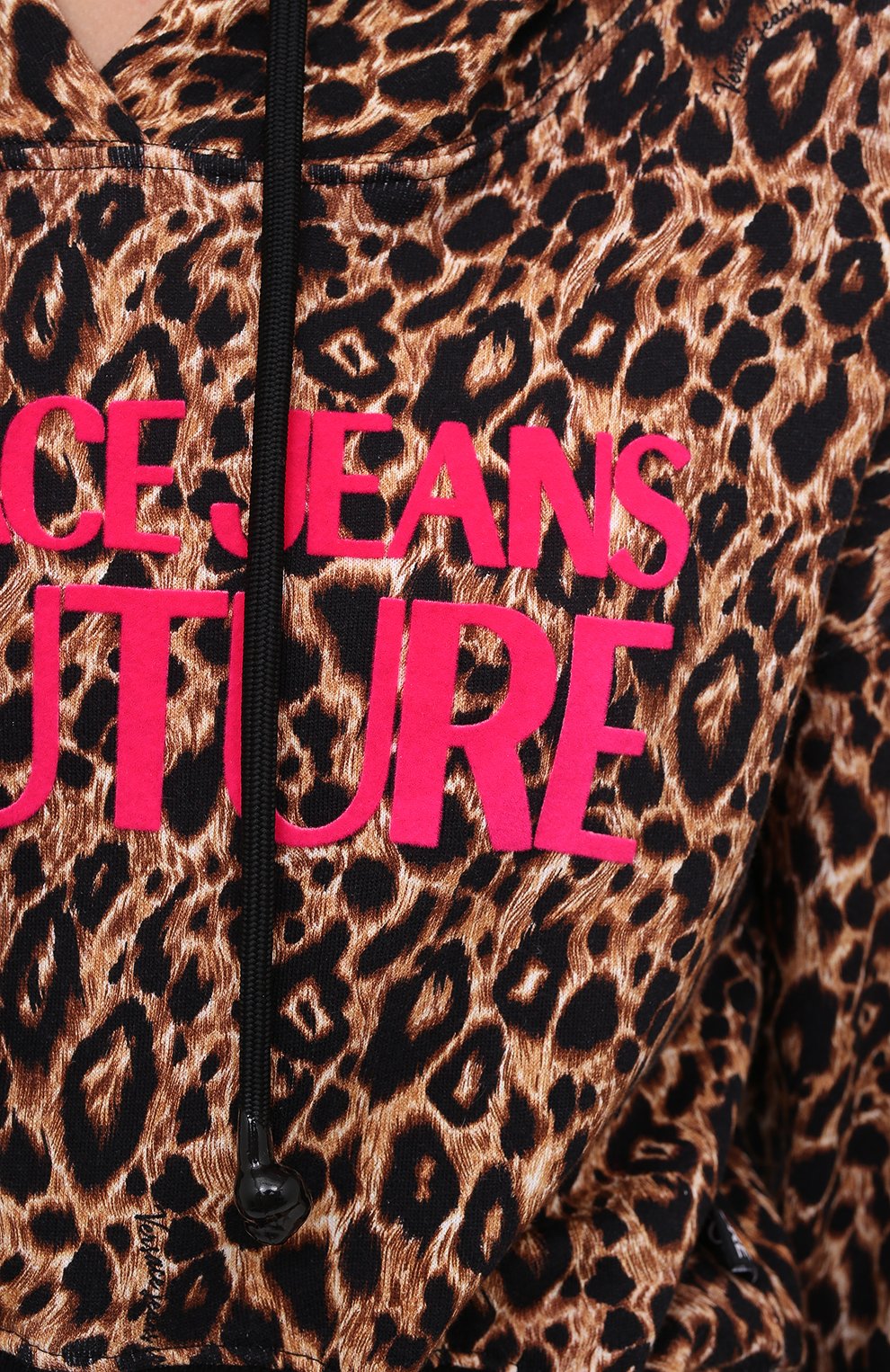 Хлопковое худи VERSACE JEANS COUTURE, арт. B6HZA787-ZDP300 PRINT L0G0/S0810, фото 5