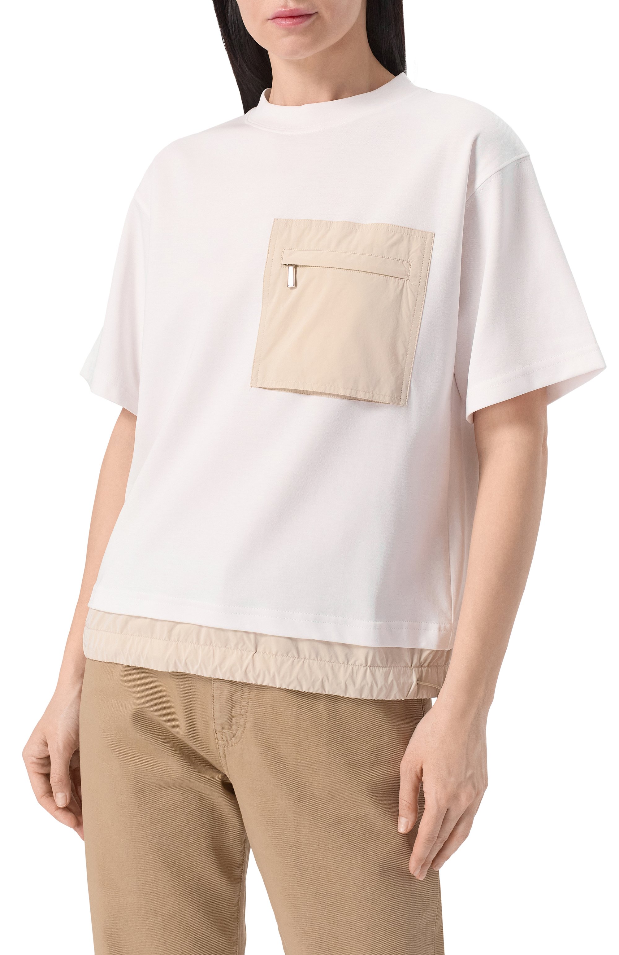 Хлопковая футболка MOORER, арт. SAM0A-JT0, фото 3