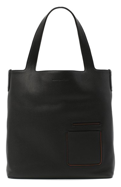 Кожаная сумка-шопер ZEGNA, арт. C1570W-LHDAI, фото 1