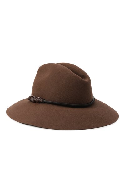 Женская фетровая шляпа BRUNELLO CUCINELLI, арт. MCAP90041