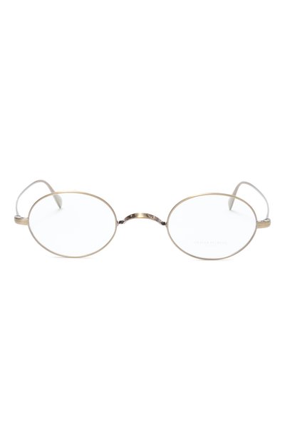Оправа OLIVER PEOPLES золотого цвета по цене 42900 руб., арт. 1185-5338, фото 4 Оправа OLIVER PEOPLES, арт. 1185-5338, фото 4