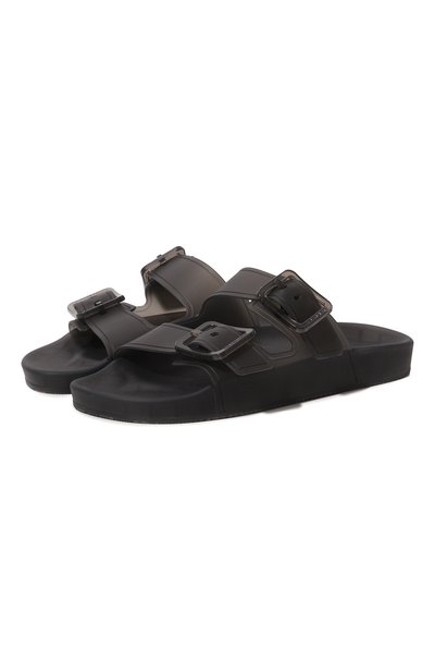 Резиновые шлепанцы mallorca BALENCIAGA черного цвета по цене 47700 руб., арт. 656937W2DZ1, фото 1 Резиновые шлепанцы mallorca BALENCIAGA, арт. 656937W2DZ1, фото 1