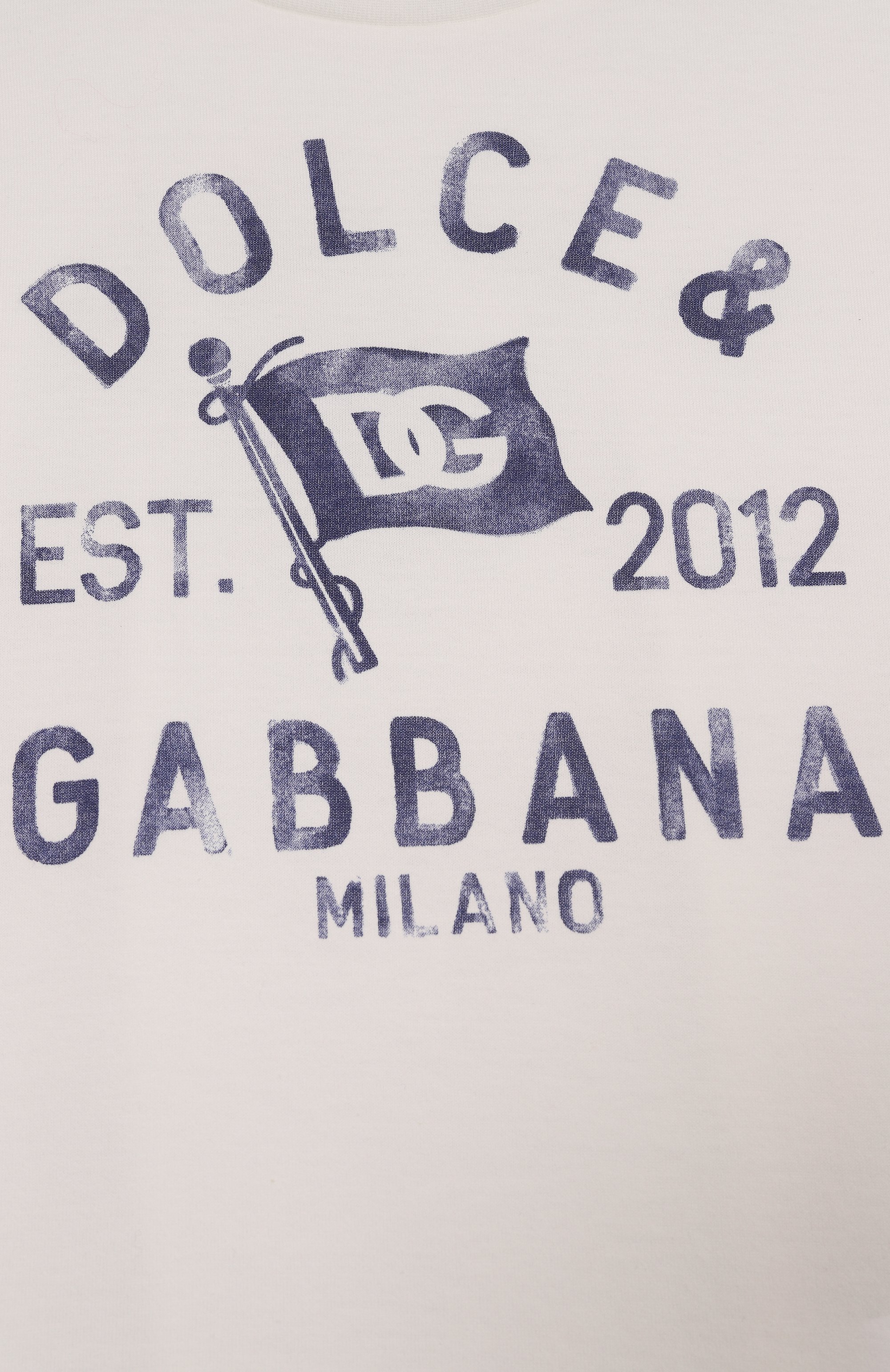 Хлопковая футболка DOLCE & GABBANA, арт. L4JTHV/G70IH/2-6, фото 3