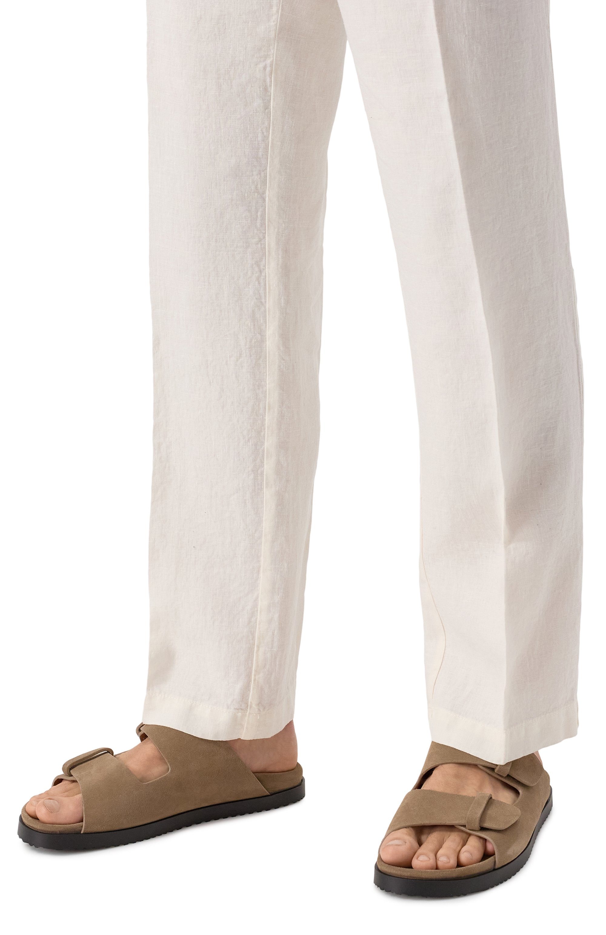 Замшевые шлепанцы DOUCAL'S, арт. DU3297NECKPF772N, фото 3