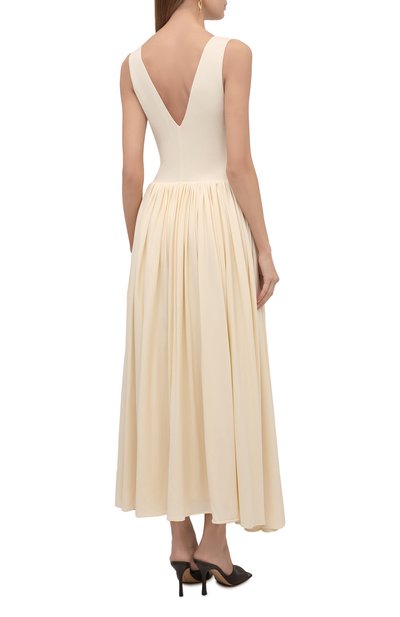 Хлопковое платье KHAITE, арт. 5208134/MERYL, фото 4