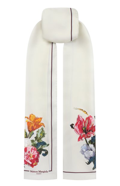 Женский шелковый шарф MAISON MARGIELA, арт. S67TE0033/M35977