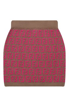 Хлопковая юбка FENDI, арт. JFG135/A0BG/8A-12+, фото 2