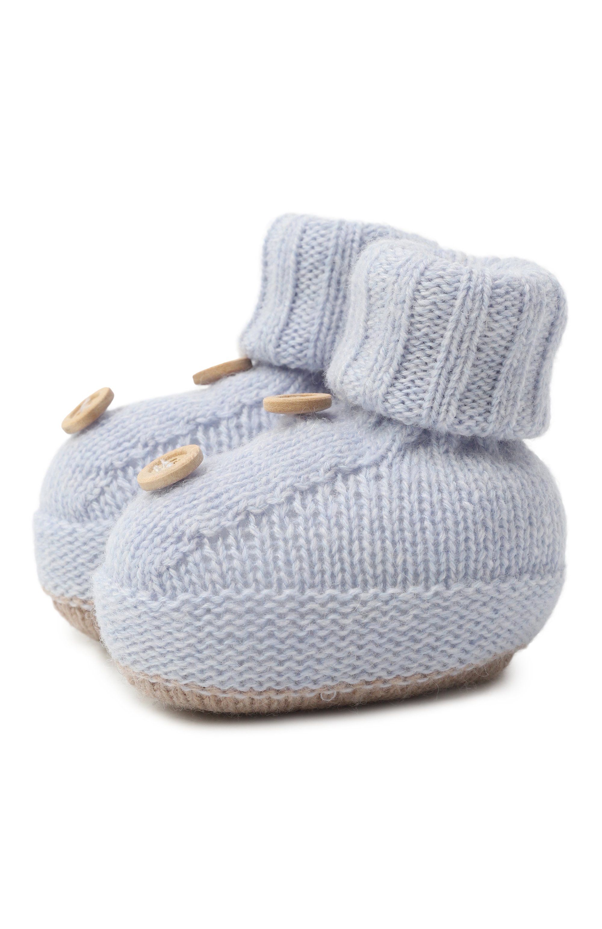 Пинетки из шерсти и кашемира BABY T, арт. 25AI063SA, фото 1