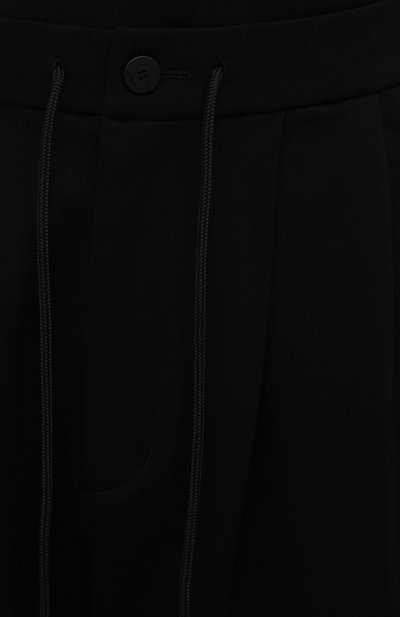 Брюки KAZUYUKI KUMAGAI черного цвета по цене 37650 руб., арт. AP12-246, фото 5 Брюки KAZUYUKI KUMAGAI, арт. AP12-246, фото 5