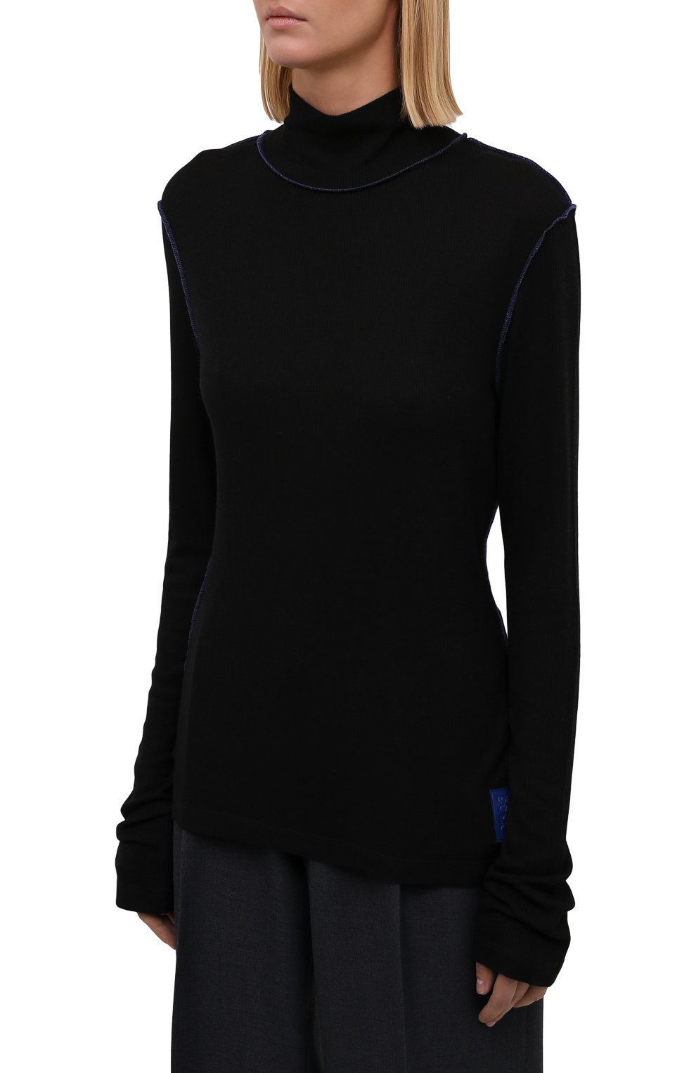 Водолазка из вискозы шелка LOEWE, арт. S540Y07X60, фото 3