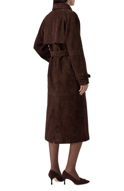 Замшевый тренч VENERA M., арт. MANTO-1SZP/120VM, фото 4