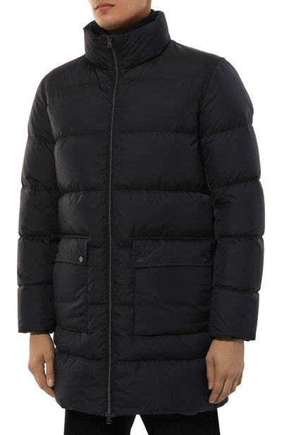 Пуховик HERNO темно-синего цвета по цене 87550 руб., арт. PI001149U/12004Z, фото 3 Пуховик HERNO, арт. PI001149U/12004Z, фото 3