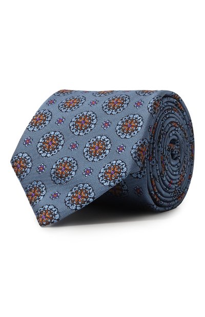 Мужской шелковый галстук CANALI, арт. 18/HJ03942