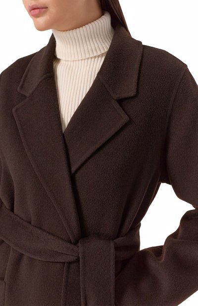 Шерстяное пальто IVY OAK коричневого цвета по цене 65550 руб., арт. I0111046/CELIA, фото 5 Шерстяное пальто IVY OAK, арт. I0111046/CELIA, фото 5