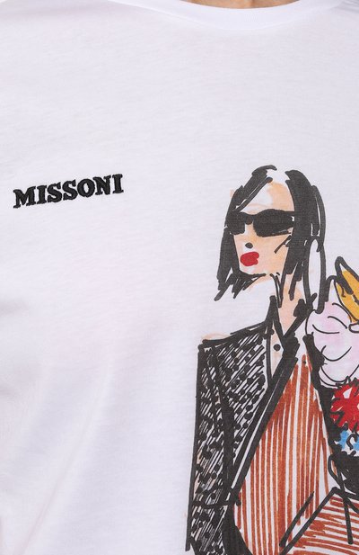Хлопковая футболка MISSONI, арт. WL0B/BJ00DN, фото 5