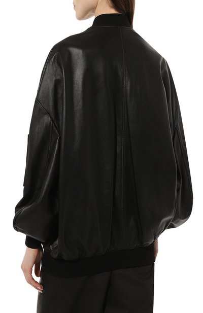 Кожаный бомбер HALFBOY, арт. H06WJBB0402, фото 4