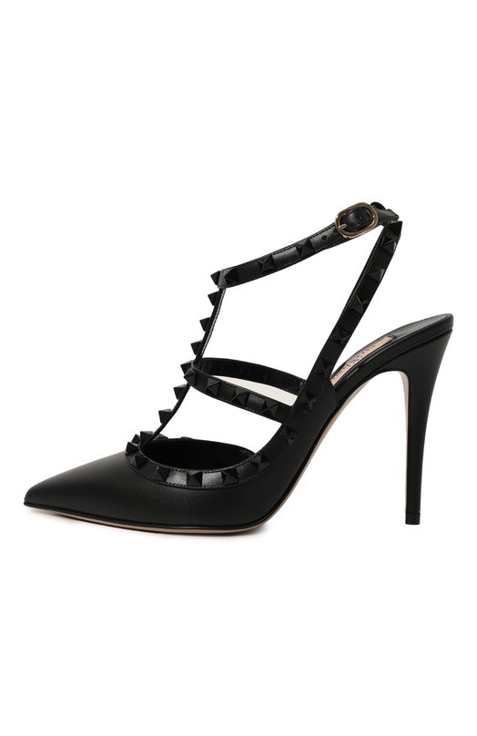 фото Кожаные туфли rockstud valentino