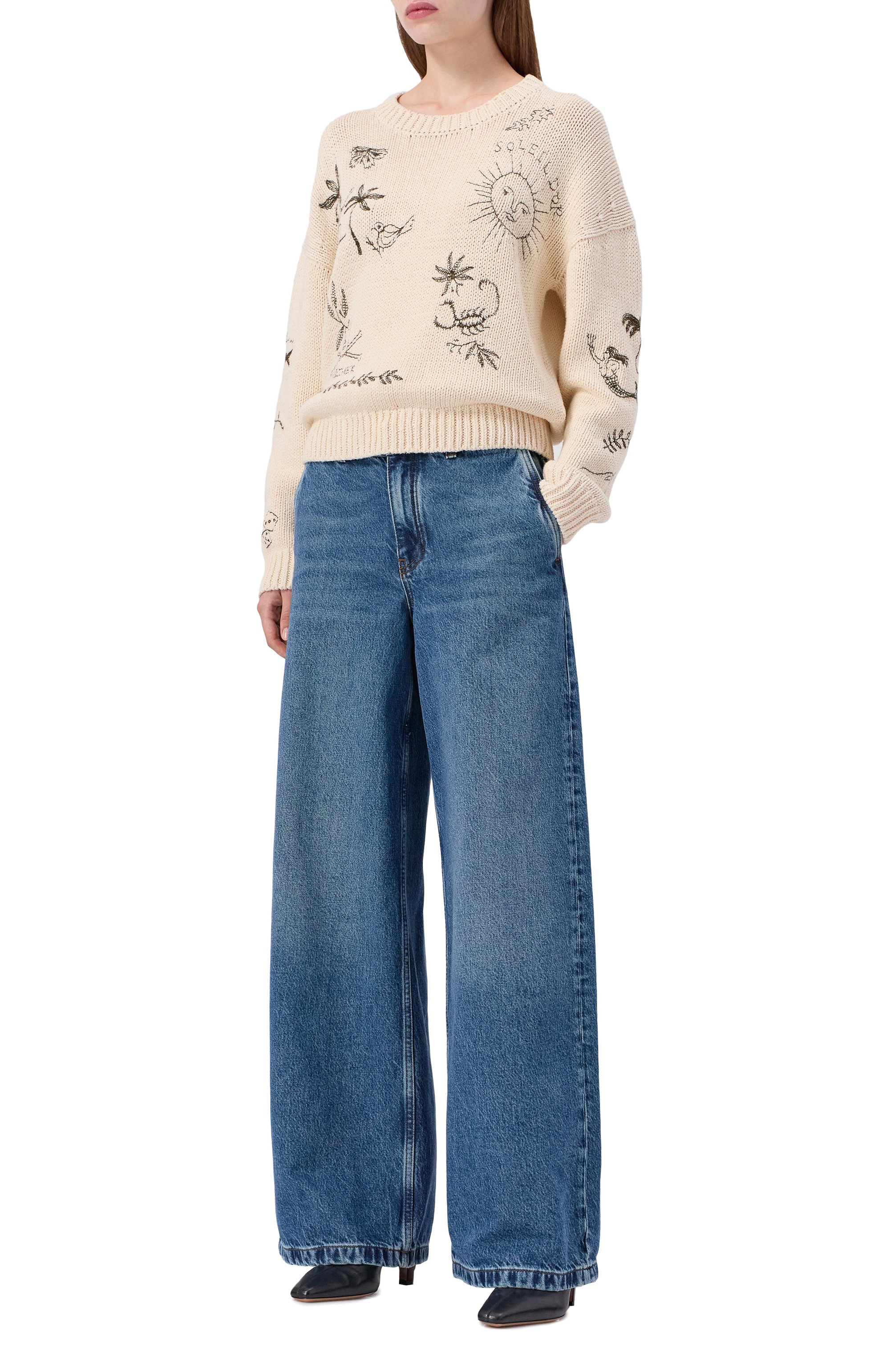 Джинсы wide leg 433 12 STOREEZ, арт. 132979, фото 2