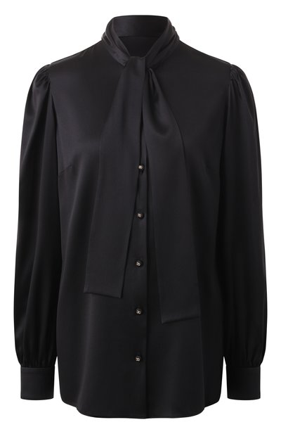 Женская атласная блузка DOLCE & GABBANA, арт. F5P98T/FURAG