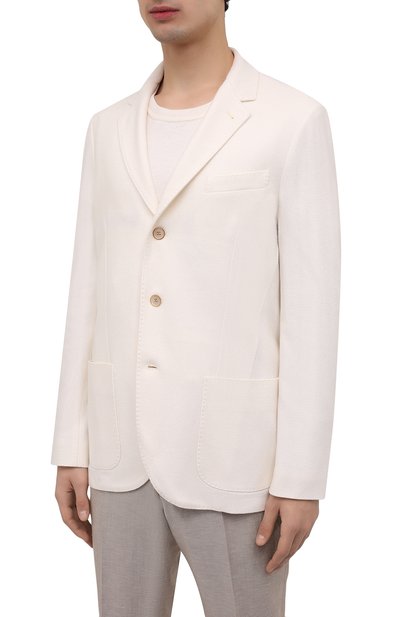 Пиджак из шелка и кашемира LORO PIANA, арт. FAI2572, фото 3