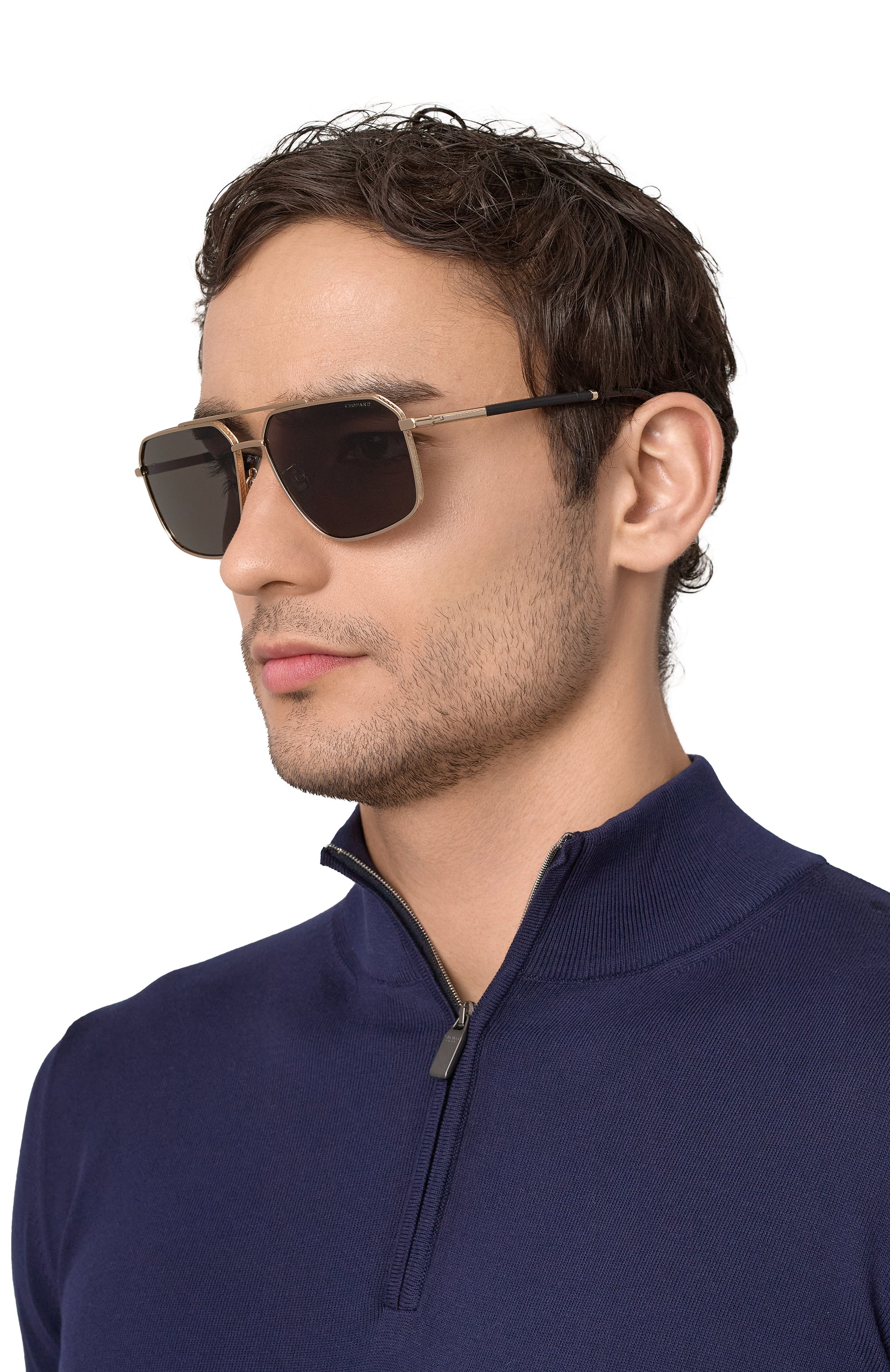 Солнцезащитные очки CHOPARD черного цвета по цене 98100 руб., арт. L77 300P, фото 2 Солнцезащитные очки CHOPARD, арт. L77 300P, фото 2