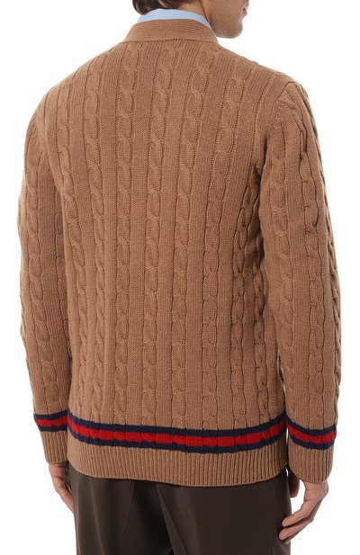 Кардиган из кашемира и шерсти GUCCI, арт. 673487 XKB2N, фото 4