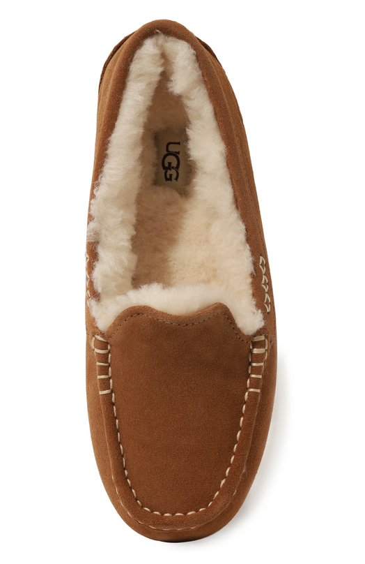 Замшевые мокасины Ansley UGG 1106878 Коричневый  1106878 Фото 6